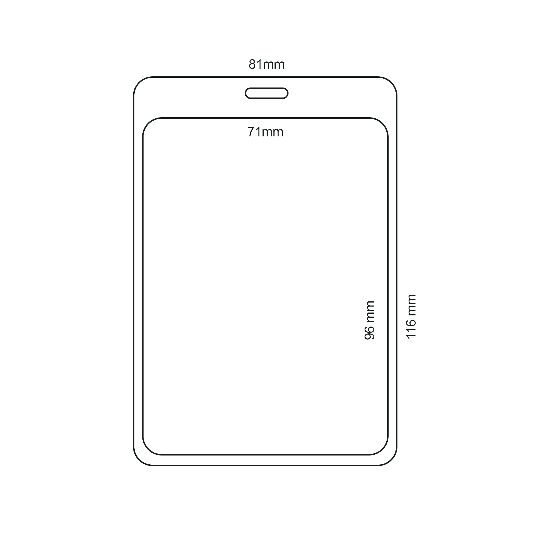 Tourpass  81x116 mm - 4/4 farbig